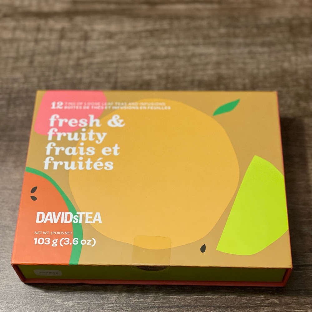 DAVIDsTEA Fresh & Fruity Tea Sampler